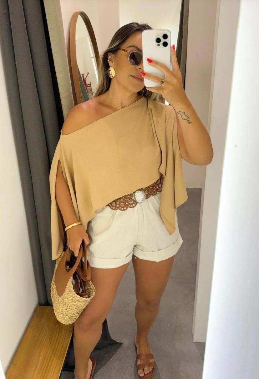 Conjunto Marrocos (Cropped + Top)