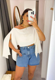 Conjunto Marrocos (Cropped + Top)